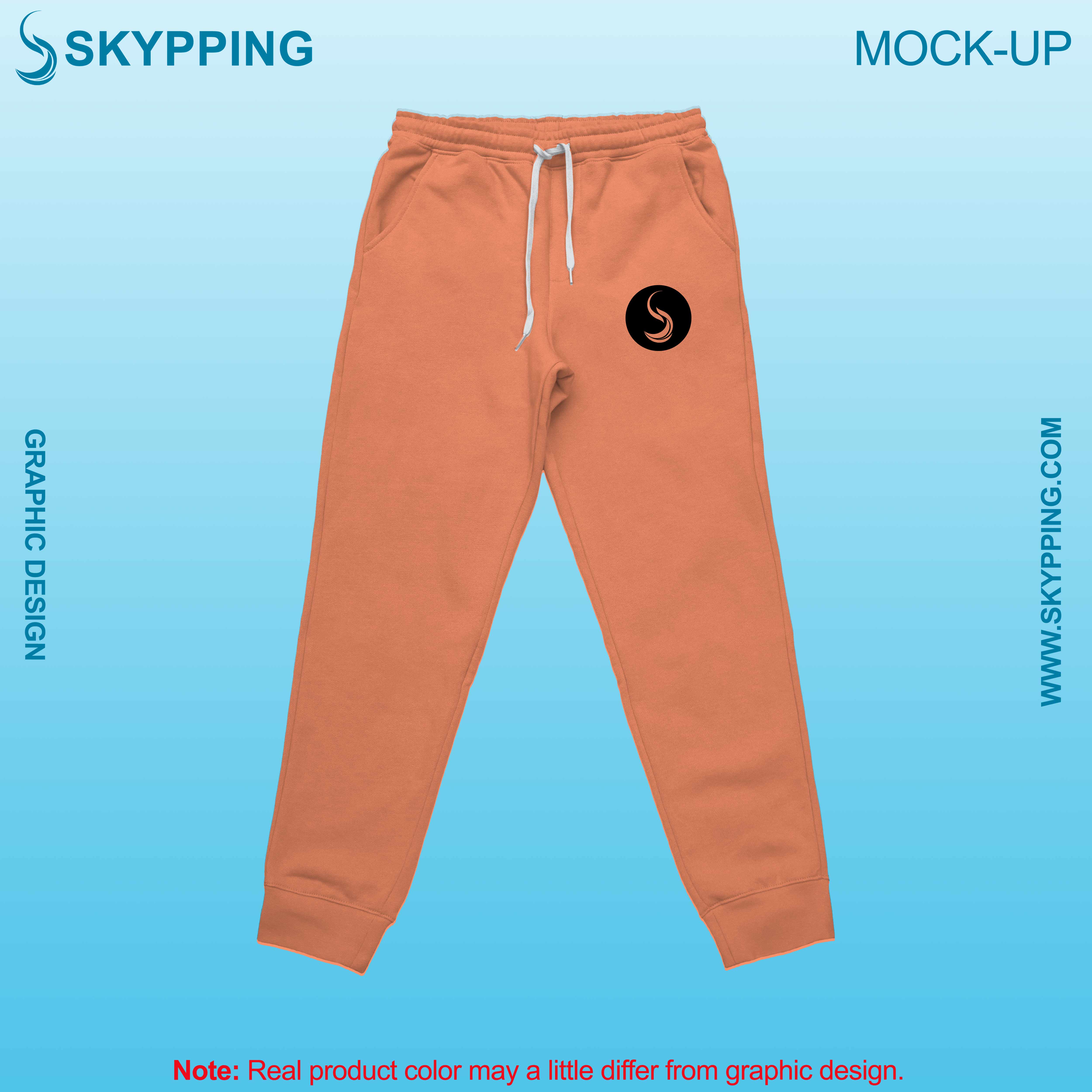 Sweatpant with Crossed Pocket and Ribbed Bottom